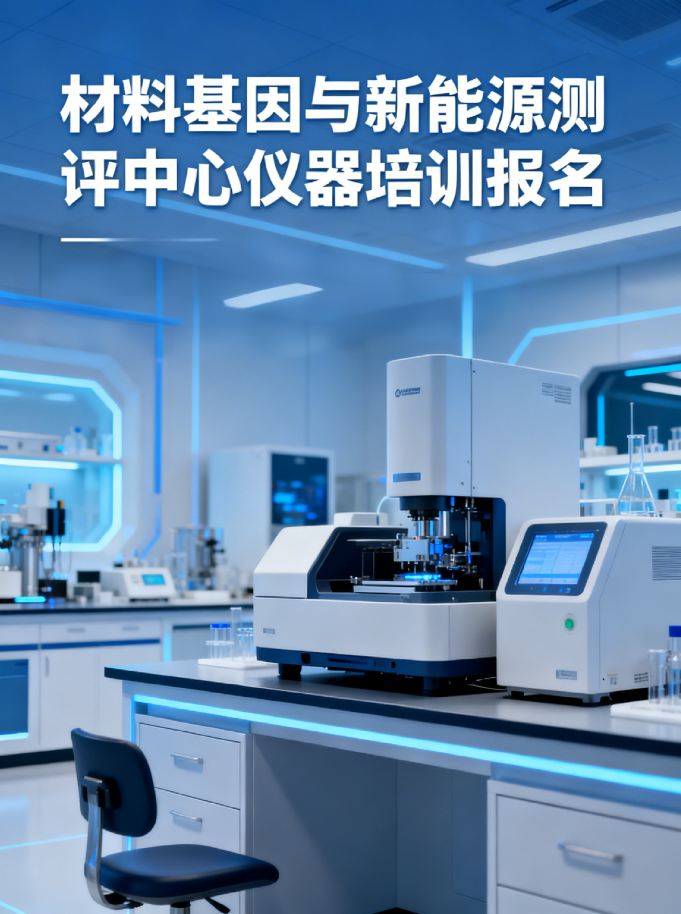 材料基因与新能源测评中心仪器培训报名通知（2026年第一期）